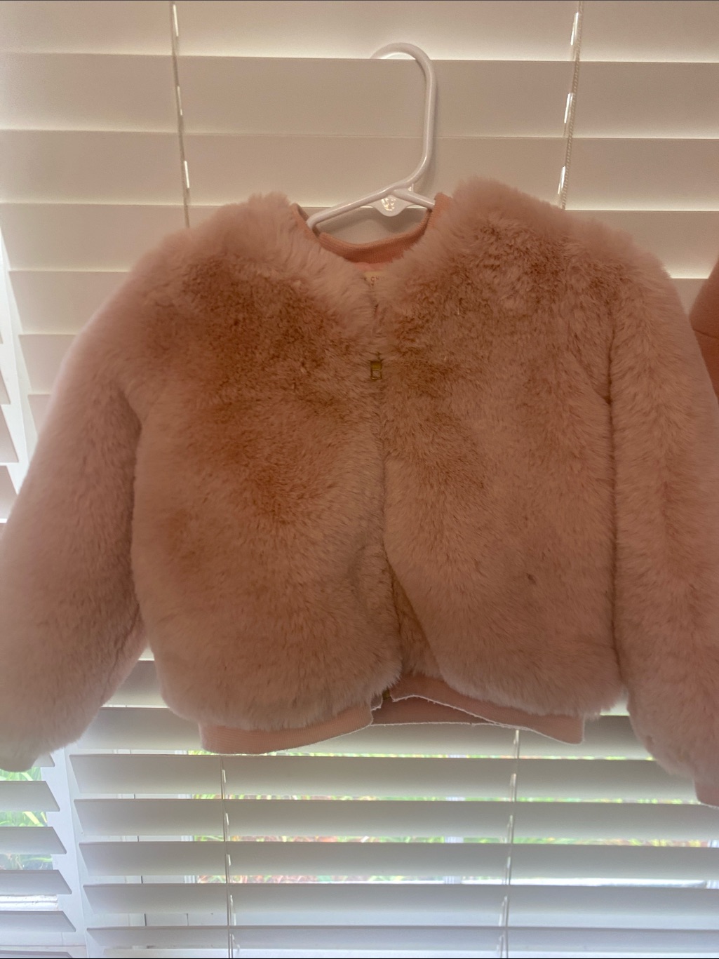 Pink Chicken Pink Faux Fur Coat! 4t